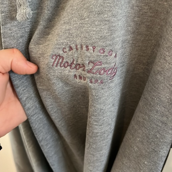 Hoodie Robe French Terry - Picture 4 of 5